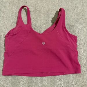 Lululemon Athletica Pink Tank Top